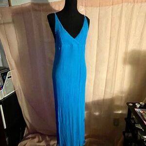 Elegant Blue Women's Dress
